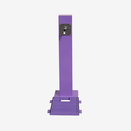 Fuente Cuadrada Morada MUF002L