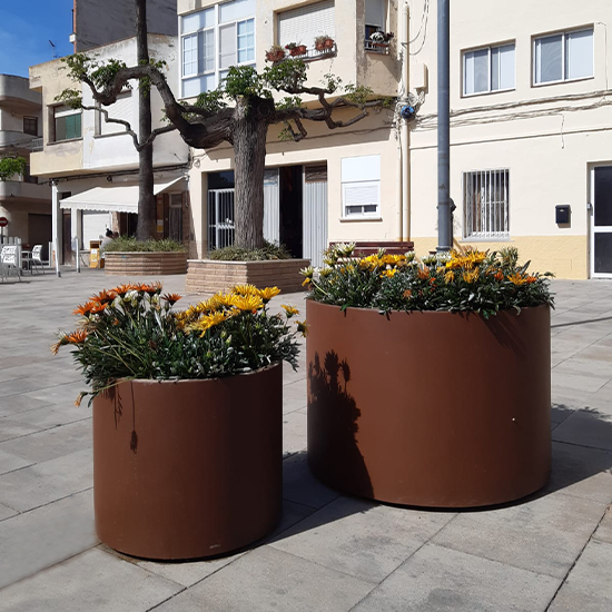Jardinera Circular